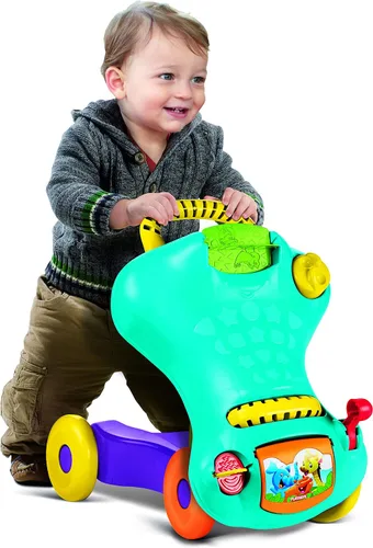 Vista 5 de Playskool Step Start Walk 'n Ride Active 2 en 1 - Juguete para niños pequeños y bebés de 9 meses en adelante (exclusivo de Amazon)