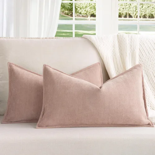 Vista 48 de ZWJD - Juego de 2 fundas de cojín decorativo de 16 x 16 pulgadas, de felpilla, con diseño elegante, suaves, para sofá, cama y decoración del hogar