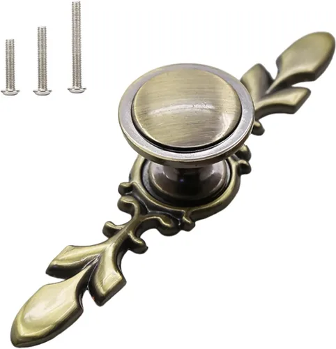Vista 8 de HUAMULAN Paquete de 10 pomos de cristal para cajones con placa, pomos de puerta de armario con tornillos para cocina, baño, oficina, decoración