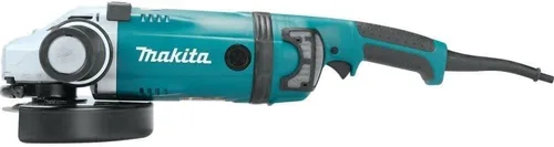 Vista 2 de Makita GA9031Y Amoladora angular de 9 pulgadas, verde azulado