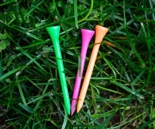 Vista 4 de PRIDE GOLF TEE, Camiseta Deluxe de 2-3/4 pulgadas, bolsa de 100