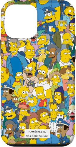 Vista 16 de The Simpsons Springfield Characters Print - Carcasa para iPhone 17