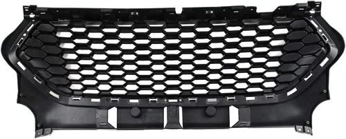 Vista 2 de Dreamseek Parrilla delantera para parachoques para Ford Escape 2017, 2018 y 2019 S SE SEL EcoBoost Titanium, diseño de malla de panal