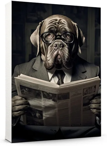 Vista 87 de Thuan Affenpinscher - Póster de lienzo con tus fotos, arte de pared para decoración del hogar, regalo conmemorativo para amantes de las mascotas