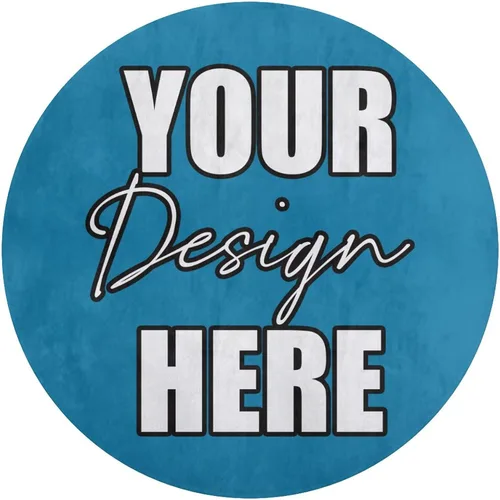 Vista 39 de Alfombra redonda personalizada para añadir tu propio texto/imagen/logotipo/foto, tapete antideslizante personalizado para puerta, alfombra de área