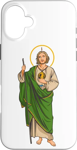 Vista 22 de Funda para iPhone 16 San Judas Tadeo. Santo De Las Causas Difícil