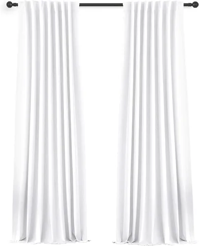 Vista 78 de UHITECH Short Blackout Curtains for Bedroom 24 Inch Long 2 Panels, Beige