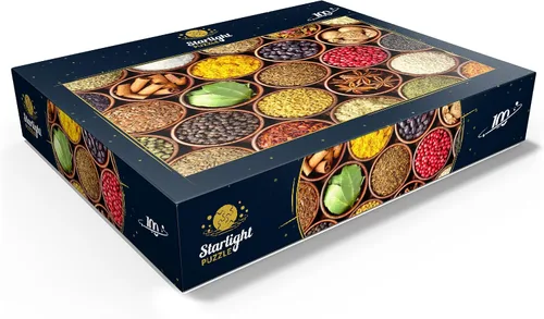 Vista 3 de MyPuzzle Spices in Round Bowls - Rompecabezas de 100 piezas prémium para adultos