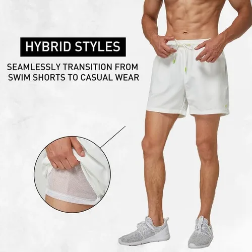 Vista 3 de Traje de baño para hombre, 2