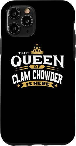 Vista 13 de iPhone 12 mini The Queen Of Clam Chowder Is Here Case