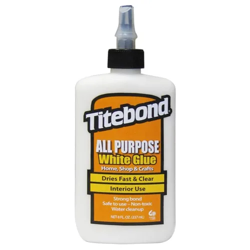 Vista 9 de Titebond pegamento multiusos blanco, para el hogar, taller, escuela y manualidades, versátil, se seca rápido y transparente, fácil de usar, limpieza