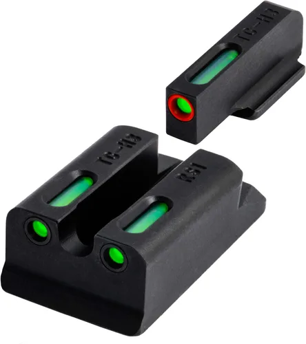 Vista 13 de Truglo TFX PRO - Mira de pistola, tritio brillante a prueba de golpes y vista nocturna de fibra óptica para pistolas, compacta, duradera y sin