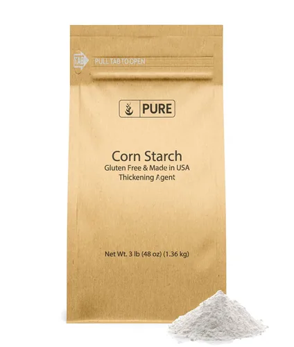 Vista 7 de Pure Original Ingredients Almidón de maíz (1 lb) Espesante para salsas, sopa y salsa