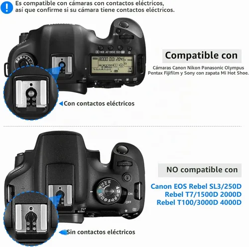 Vista 5 de NEEWER TT560 Flash de cámara Speedlite compatible con Canon Sony Nikon DSLR