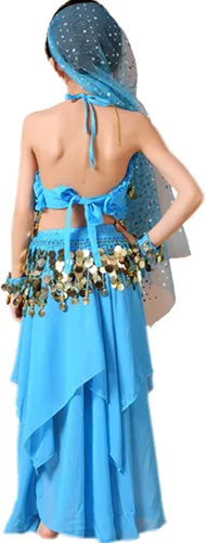 Vista 62 de Astage Disfraz de princesa para niñas, ropa de Halloween, vestido de carnaval, danza, todos los conjuntos