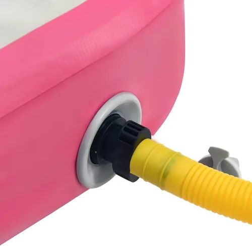 Vista 7 de Colchoneta de gimnasia con bomba inflable de entrenamiento de PVC vidaXL vidaXL