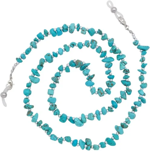 Vista 8 de Correa de cadena para gafas, cadena de gafas de sol, cadena de moda con cuentas para máscara de máscara para mujer Púrpura