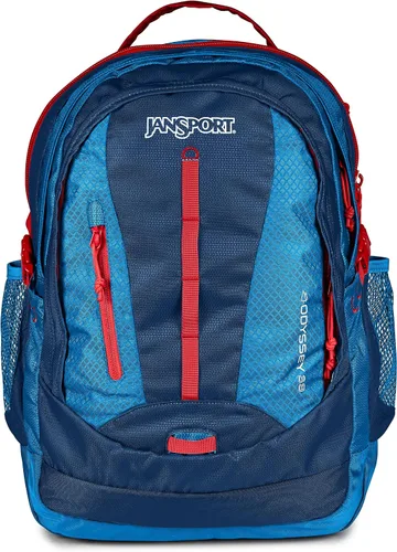Vista 6 de JanSport Mochila Odyssey, Negro, Tamaño único