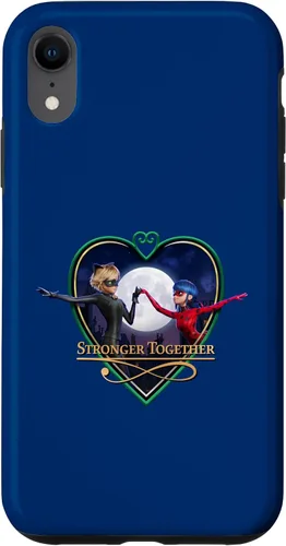 Vista 25 de Miraculous Ladybug and Cat Noir The Movie Heart Together Case for iPhone 17