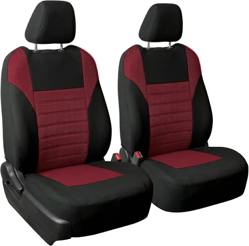 Vista 26 de FH Group Juego de fundas de asiento delantero de automóvil con malla de aire 3D premium, fundas de asiento delanteras, accesorios interiores