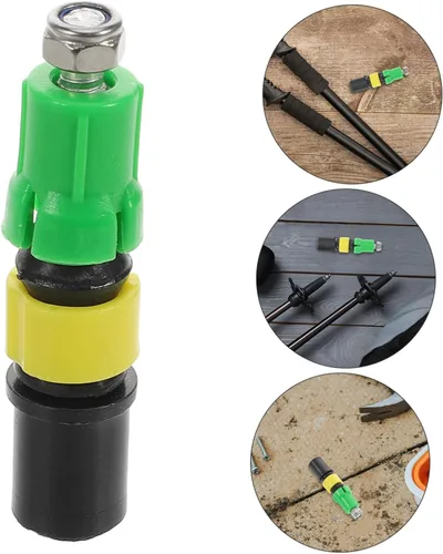 Vista 8 de Mipcase Accessories Trekking Poles Internal Lock Shock-Absorbing Expandable Tube for Walking Pole Accessories Green