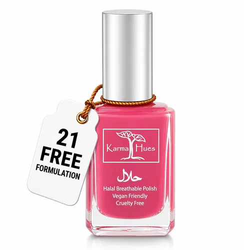 Vista 26 de Karma Naturals - Esmalte de uñas Halal certificado – transpirable y permeable al agua, apto para Wudu (Aabidah)