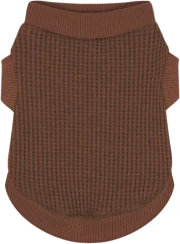 Vista 6 de Camisas para perros acogedoras y funcionales para cachorros pequeños: atuendo beige elástico con diseño fácil de poner, ideal para chihuahuas