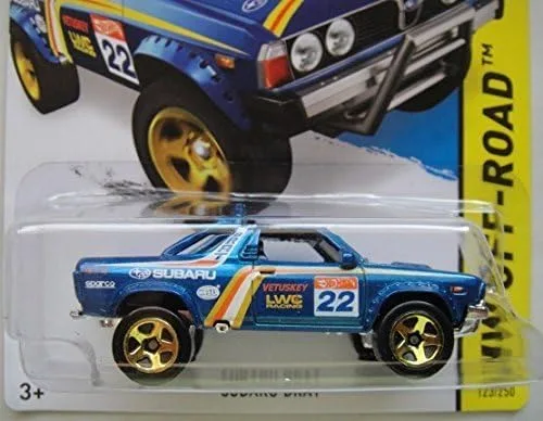 Vista 2 de Hot Wheels 2015 HW Off-Road Subaru Brat 123/250, Azul
