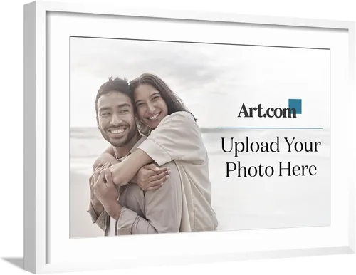 Vista 23 de ART.COM Cree sus propias fotos enmarcadas personalizadas con sus fotos, cargue imágenes personales o arte, opciones de encuadre personalizadas, 8" x