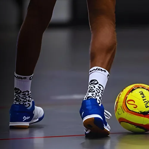 Vista 5 de Senda Belem Balón de Futsal para Entrenamiento Amarillo/Rojo/Naranja/Negro