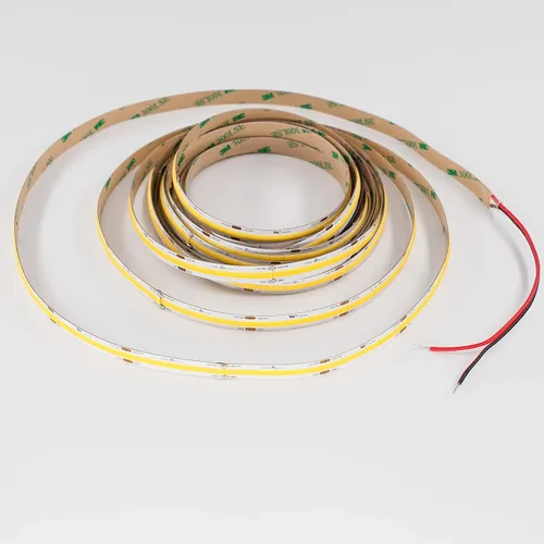 Vista 9 de COB - Tira de iluminación LED, alto CRI 90+, tira de luz LED de 3000 K 6375 lm por rollo, cinta flexible para debajo del gabinete, cocina, fuente