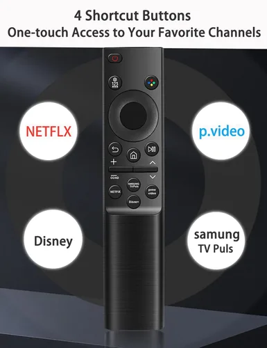 Vista 5 de Reemplazo para mando a distancia de Samsung TV, compatible con todos los televisores inteligentes Samsung Smart TV LED LCD HDTV 3D de marco curvo