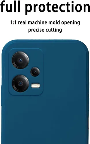 Vista 3 de Funda de silicona TPU compatible con Redmi Note 12 Pro 5G (6.67 pulgadas), funda de funda, color blanco antiguo