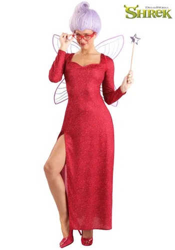 Vista 7 de Disfraz de Hada Madrina de Shrek para Mujer Multicolor