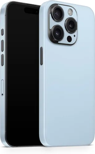 Vista 6 de Tacky Design Funda sólida para iPhone 15 Pro Max, piel minimalista para iPhone 15 Pro Max, calcomanías de vinilo de alta calidad 3M Full Wrap