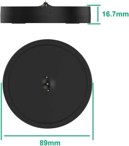 Vista 4 de Base de carga para Ultimate Ears UE Boom 3/Megaboom 3/Blast/Megablast, estación base de soporte de soporte de soporte de base con puerto USB