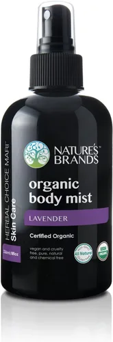 Vista 4 de Herbal Choice Mari - Niebla corporal orgánica, lavanda; 2 unidades de plástico sin BPA