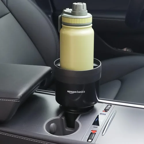 Vista 6 de Amazon Basics Adaptador expansor para portavasos de con base ajustable
