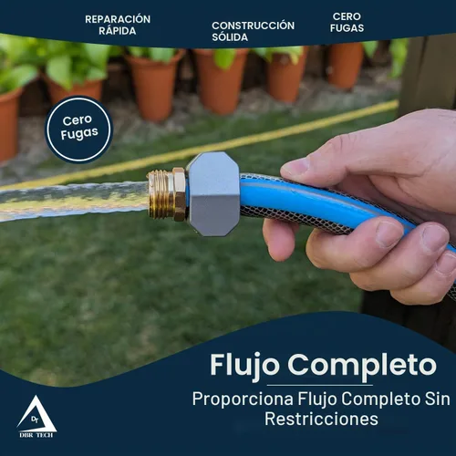 Vista 9 de Kit de reparación de manguera: corrige fugas en mangueras de jardín de 3/4 y 5/8 pulgadas