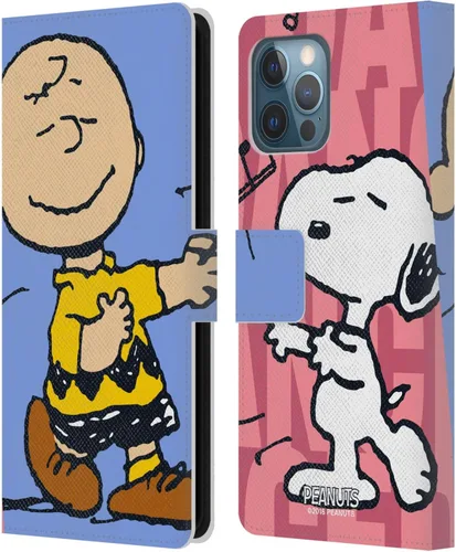 Vista 214 de Head Case Designs Peanuts Charlie & Woodstock Nap Halfs and Laughs - Funda de piel tipo cartera con licencia oficial compatible con Apple iPhone 11