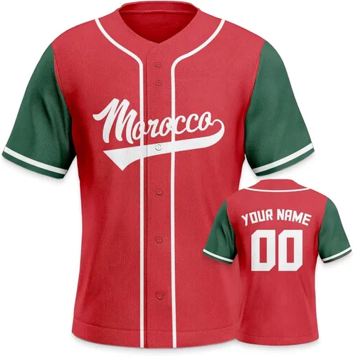Vista 19 de Custom 2026 World Baseball Jersey Sports Shirt for Fans Men Youth Women Gifts Personalize Your Name Number S-6XL