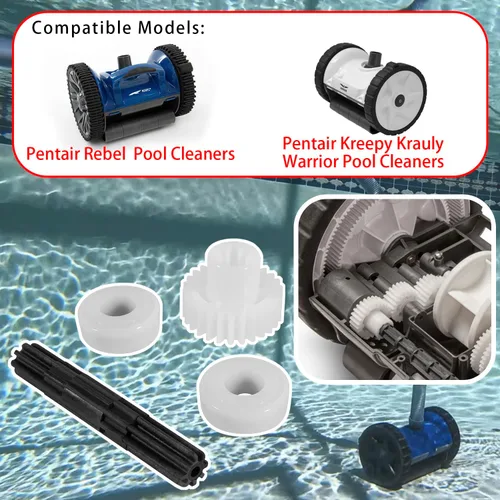Vista 2 de 360290 Kit de accionamiento derecho con manual de instrucciones (idioma español no garantizado), limpiador automático de piscinas, kit