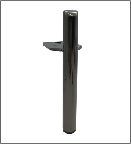 Vista 4 de 4 patas metálicas de hierro para muebles de sofá, patas de mesa de café, para cajones, estantería, cocina, baño, capacidad 2,204.6 lbs