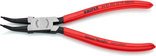 Vista 3 de KNIPEX - Herramientas 44 31 J22 - Alicates Circlip, Internos, 45 Grados en ángulo, Punta Forjada, Diámetro de Diámetro de Diámetro de 3/4"-2 3/64
