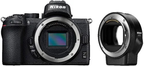 Vista 3 de Nikon Kit de cámara sin espejo Z50 + FTZ VOA050K003