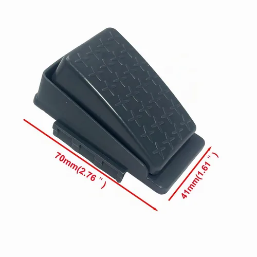 Vista 3 de Interruptor acelerador de pedal de pie de 2 pines y 12 voltios y 24 voltios para coche