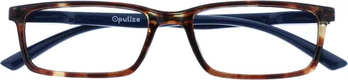 Vista 22 de OPULIZE SEE - Gafas de lectura con bloqueo de luz azul para mujeres y hombres, marco estrecho, bisagras de resorte, anteojos de juegos para negro