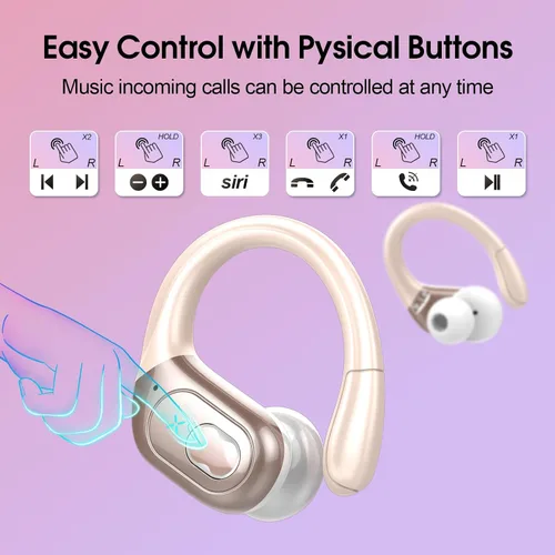 Vista 9 de Auriculares de traducción AI en tiempo real, traductor de 164 idiomas 3 en 1 Bluetooth 5.4 con 6 modos de traducción, auriculares de traductores 75H