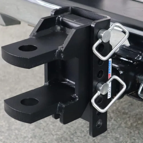 Vista 2 de Shocker XR - Enganche de pasador de horquilla con orificio de 1-1/4 pulgadas, se adapta a enganche de 2-1/2 pulgadas, elevación de 1.5