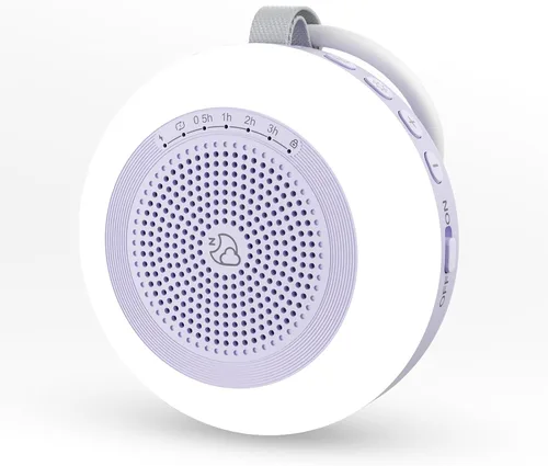 Vista 10 de Máquina de Sonido Portátil para Bebé, LEICEX Máquina de Ruido Blanco, 33 Sonidos Relajantes, Luz Nocturna de 10 Colores Máquina de Sueño para Bebés